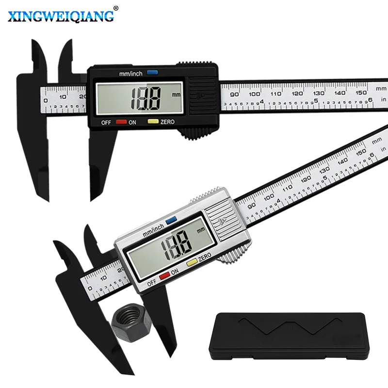 0150mm Electronic Digital Caliper Dial Vernier Mini Gauge Micrometer