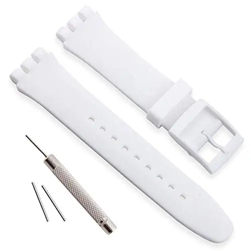 Swatch Strap Jelly Silicone Waterproof Sport Watch Band Replacement Bracelet
