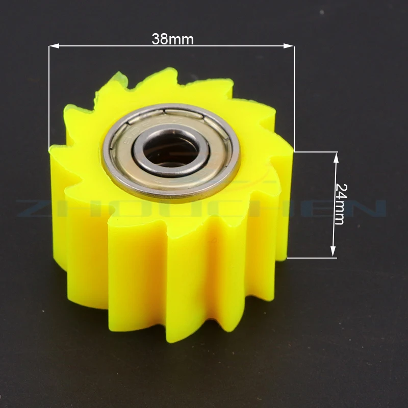 Pulley Wheel Motorbike Drive M8 m10 Chain Roller Tensioner Chain Guide Slider For KAWASAKI KX250F KX450F KXF250 KXF450 2009-
