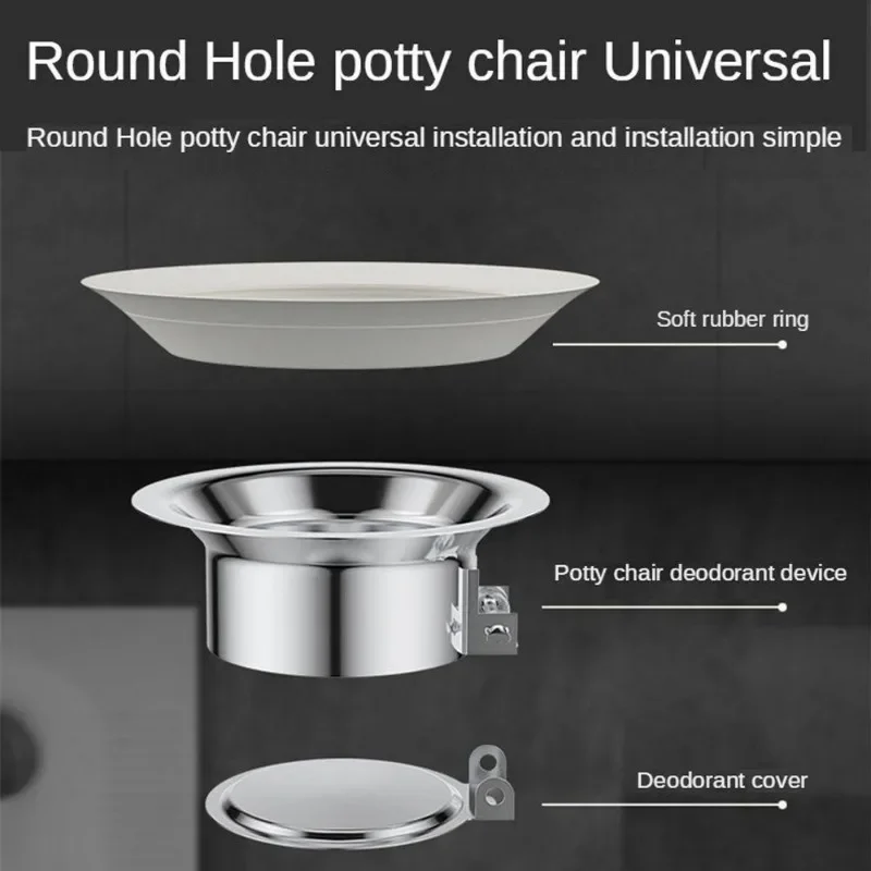 Squatting Pan Anti-smell Plug Prevent Backflow Sewer Anti-blocking Cover Toilet Deodorant Stopper Floor Drain Anti-odor Core