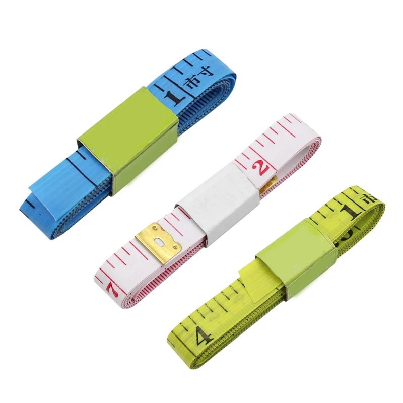 39/60 in Body Measuring Ruler Sewing Tailor Tape Measure Mini Soft Flat Ruler Centimeter Meter Sewing Measuring Tape