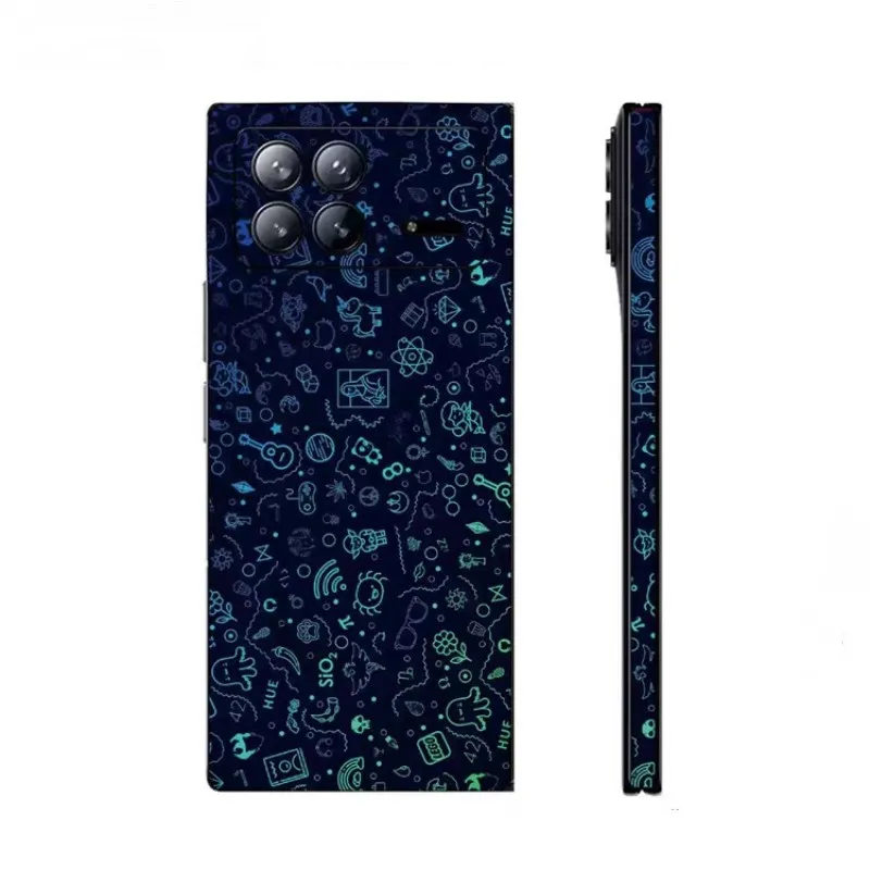 3M Full Cover Back + Cerniera Adesivo Protettivo Per Xiaomi Mix Fold2 Cover Opaca Per Xiaomi Mix Fold 3 Back Sticker