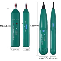 MS6812 Telephone Phone Wire Network Cable Tester Line Cable for Installing Debugging Maintaining Telephone Line 2