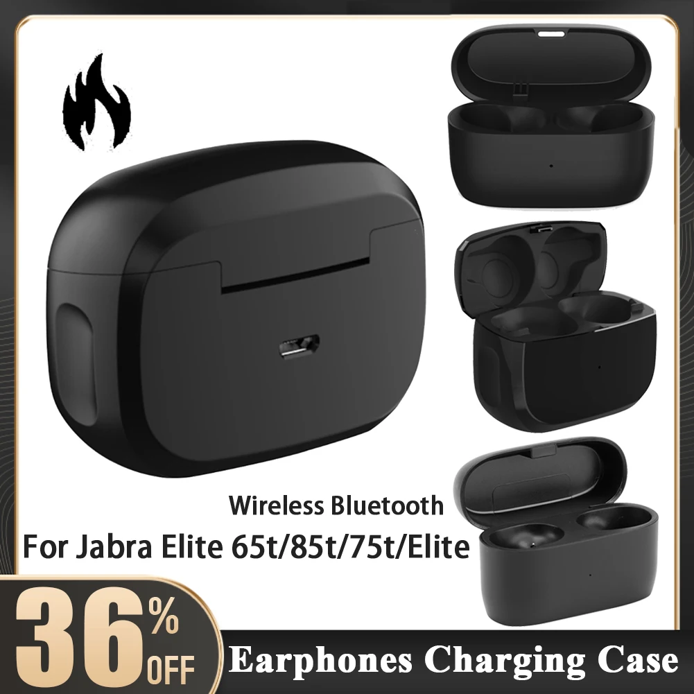 For Jabra Elite 65t/75t/85t Earphones Charging Case Box For Jabra Elite