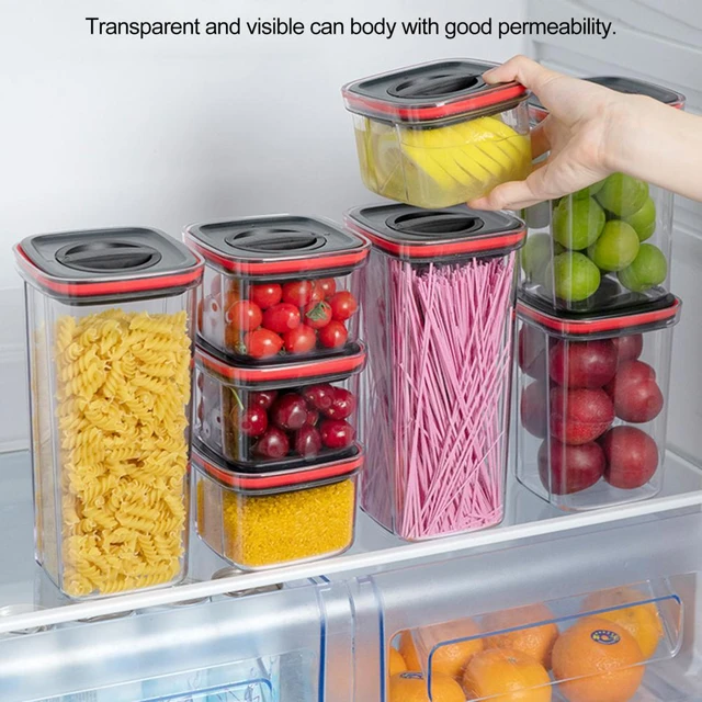 Glass Storage Containers Kitchen  Glass Storage Containers Cereal -  Transparent - Aliexpress