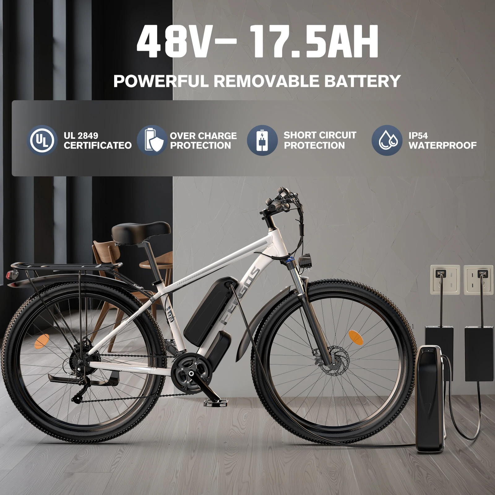 FENGQS Q8 2000W Dual Motor E-Bike 7