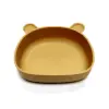 Children's silicone dinner plate baby auxiliary bowl suction cup bear cartoon dinner plate fall-proof anti-scald tableware 5