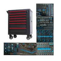 YyhcTool BoxGoldenline 7 Drawers Roller Tool Cabinet Classic Metal Storage Tool Carton Box Iron Handle Box With Odm Tool Powder 1