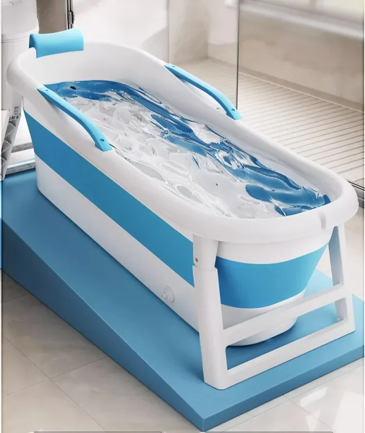 

Foldable Bath Tub Full Body Adult Large Bathtub Simple Portable Bathtubs Adult Household Children's Thickened Bath Bidet