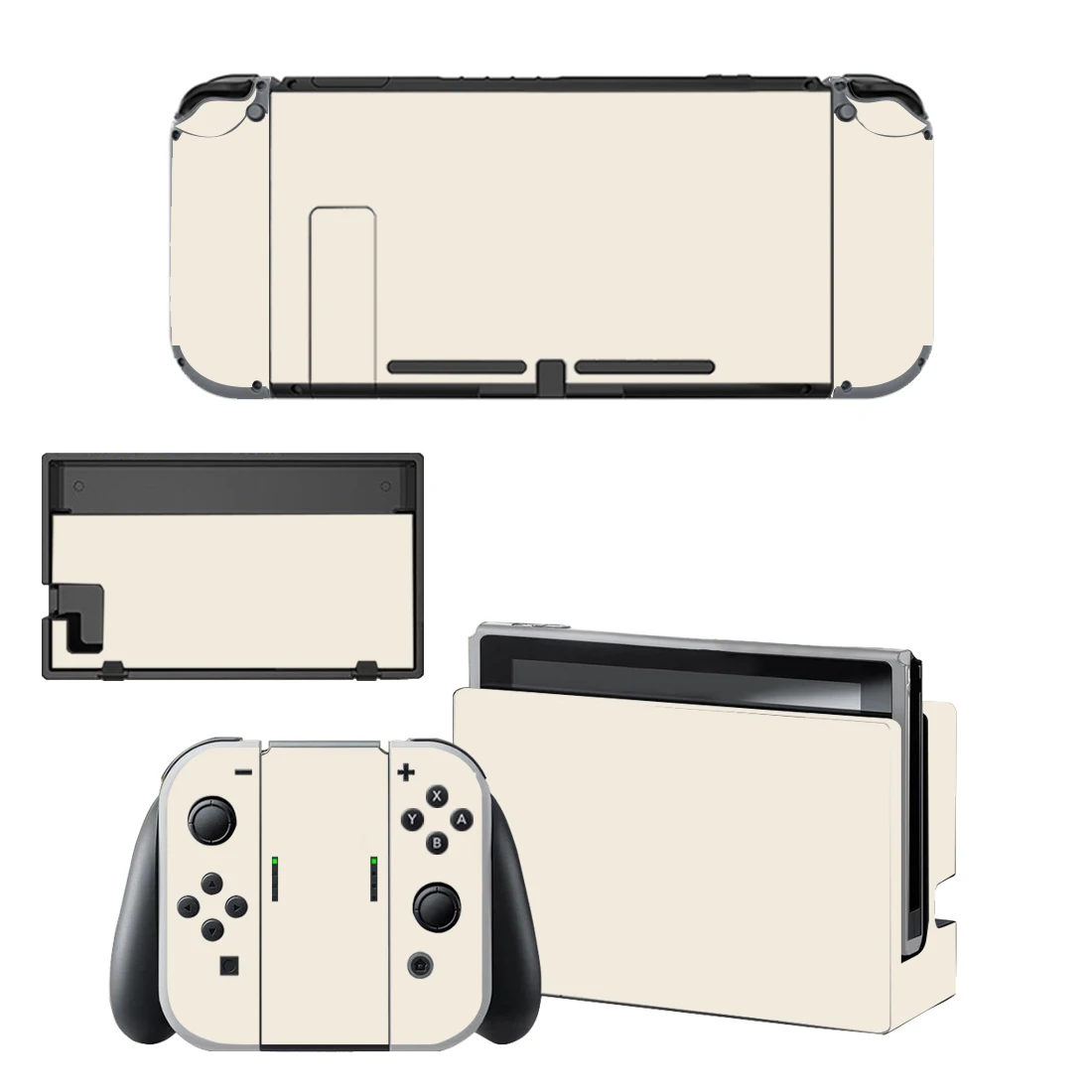 Vibrant Pure Pink-Purple Vinyl Skin Set for Console, Controller, and Stand