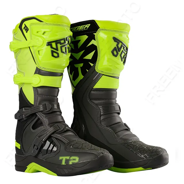Mtb Motorcycle Long Racing Boots 