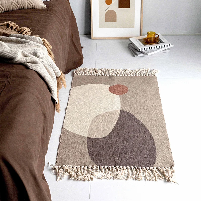 

Household carpet bedroom online celebrity bedside carpet living room small floor mat coffee table Nordic ins wind