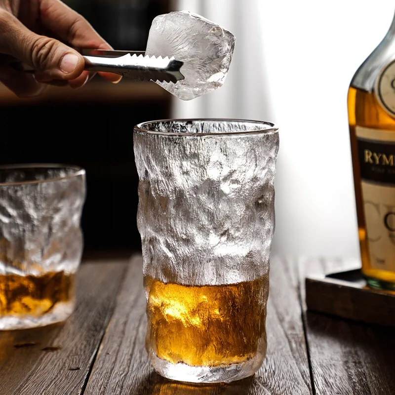 

Glacier glass high beauty water cup female fruit juice drink cup Children Summer ins style coffee cup beer cup female