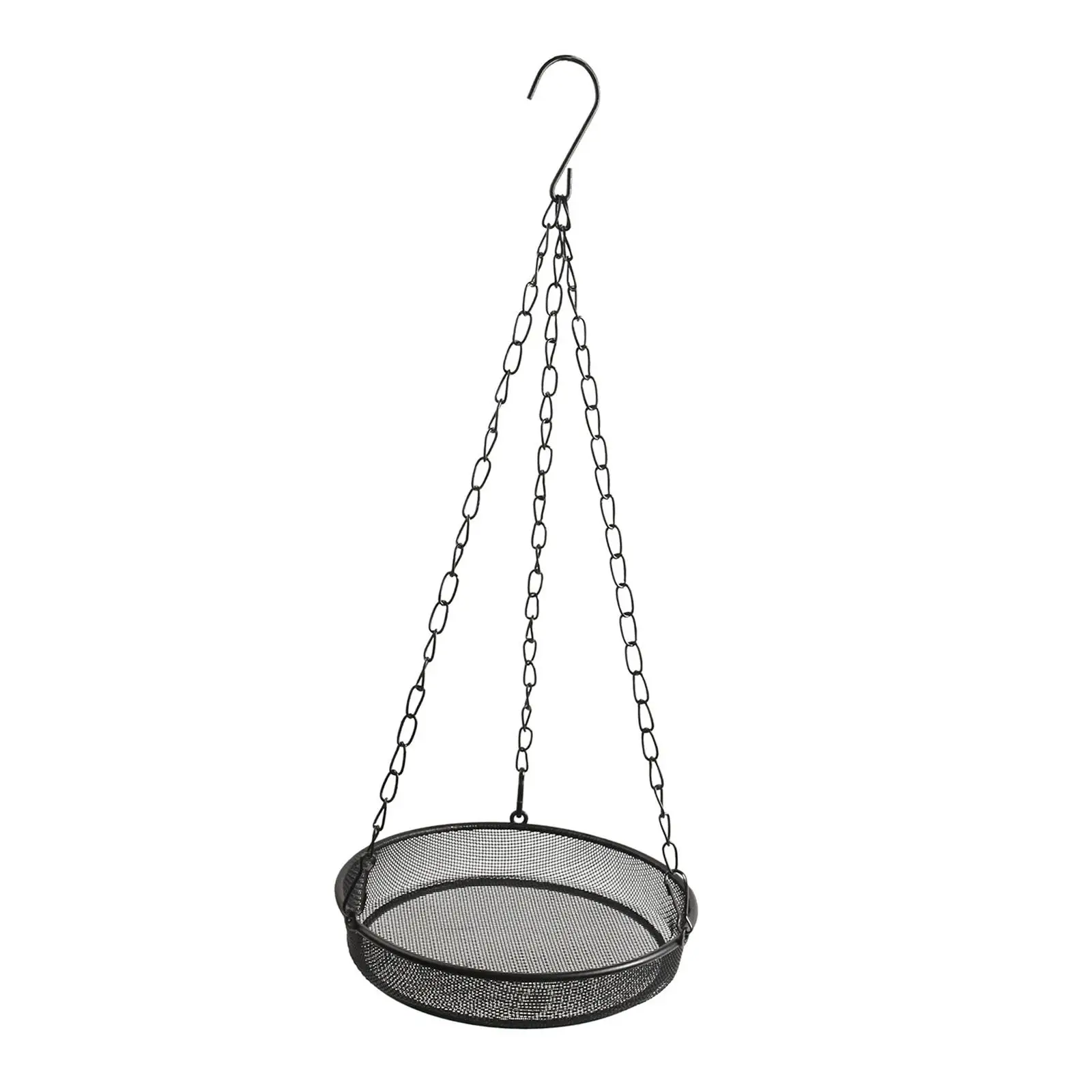 Hanging Bird Feeder Tray Weather Resistant Iron Multipurpose Easy Clean Metal Mesh Tray for Yard Tree Outside Patio Garden Hanging Bird Feeder Tray Weather Resistant Iron Multipurpose Easy Clean Metal Mesh Tray for Yard Tree Outside Patio Garden