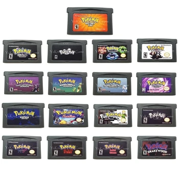 Poke Eclipse Snakewood Outlaw Gba Video Game Cartridge Console Card For Nintendo Pokemon Gameboy Advance 3ds English Language Aliexpress