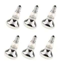 6Pcs 40W R50 Reflector Spot Lights,   Lamp Bulb, Small Screw SES E14