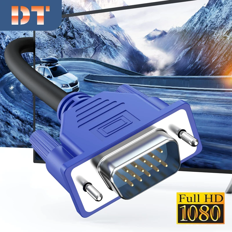 Dteedck 3 6 Voeten Vga Naar Vga Kabel Male Naar Male Computer Monitor