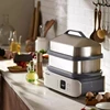 BLAUPUNKT 220V Zoning Control Stainless Steel Electric Steamer 12L Home Multi Steamer 2000W Steam Stew All-in-one Pot 6