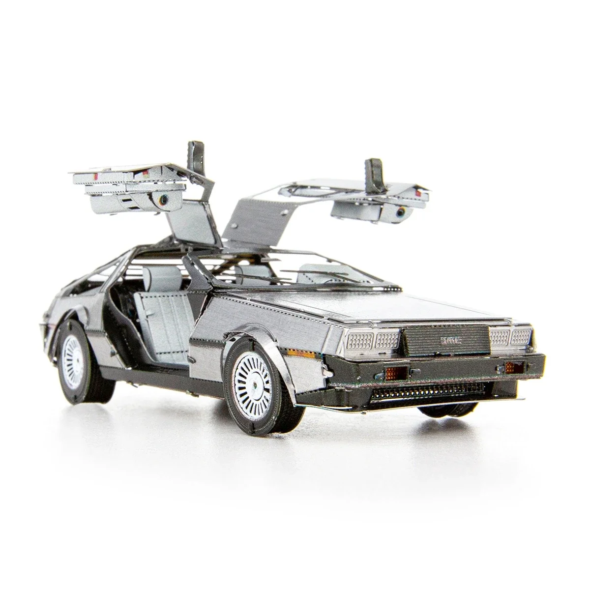 DeLorean 3D Metal Puzzle model kits DIY Laser Cut Puzzles Jigsaw Toy 5