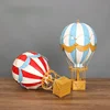 1pc Hanging Craft Home Livingroom 35cm(1.15ft) Modern Iron Hot Air Balloon Wall Decoration Accessories Rainbow Lantern 2
