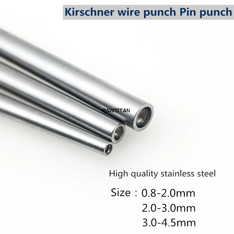 Veterinary Surgical Instruments Orthopedic Instruments Kirschner wire punch Pin punch Stainless steel Veterinary orthopedics Instruments