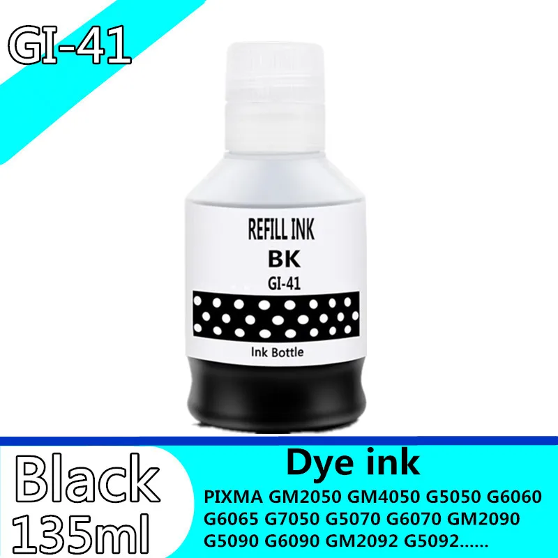 GI-41 GI 41 dye Ink for Canon PIXMA G1420 G2420 G2460 G3420 G3460 printer