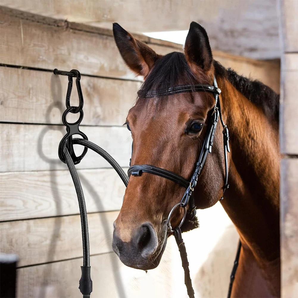 1 Set Heavy-Duty Horse Tie Ring Horse Tack and Supplies Horse Accessories Horse Training Equipment for Horses 3