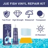 1-5pcs Pool Liner Patch Repair Kit Inflatable Patch Repair Kit Heavy Duty Inflatable Repair Kit for Air Mattress Bounce House 5