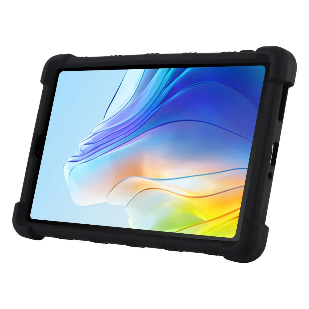 Custodia per Blackview Tab 60, Ultra Sottile Caso Backcover Protezione Posteriore Morbido TPU Silicone Shell Case Protettivo Copertura Cover per Blackview Tab 60 (8,68) - Nero