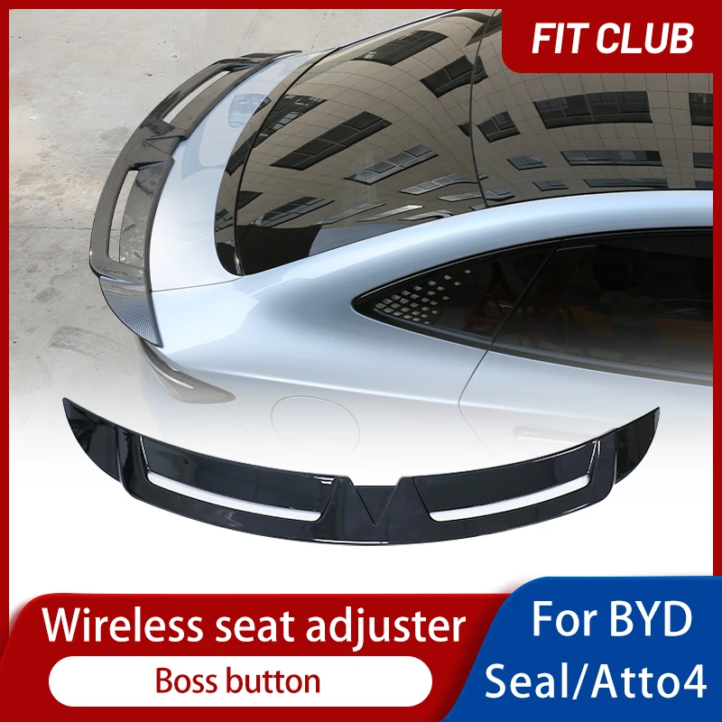 Rear Trunk Spoiler For Byd Seal Atto4 2023 Trunk Spoiler Lip Carbon