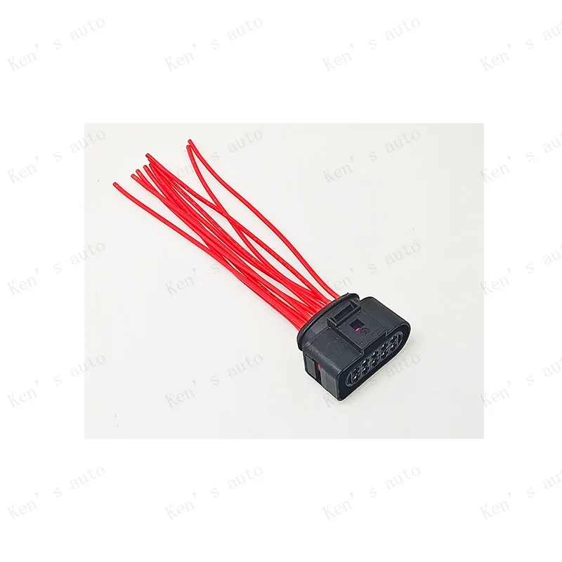 아우디 A3 폭스바겐 제타 Mk4 파사트 B7 CC 골프 모델용 자동차 방수 헤드라이트 및 온도 센서 와이어 커넥터 플러그