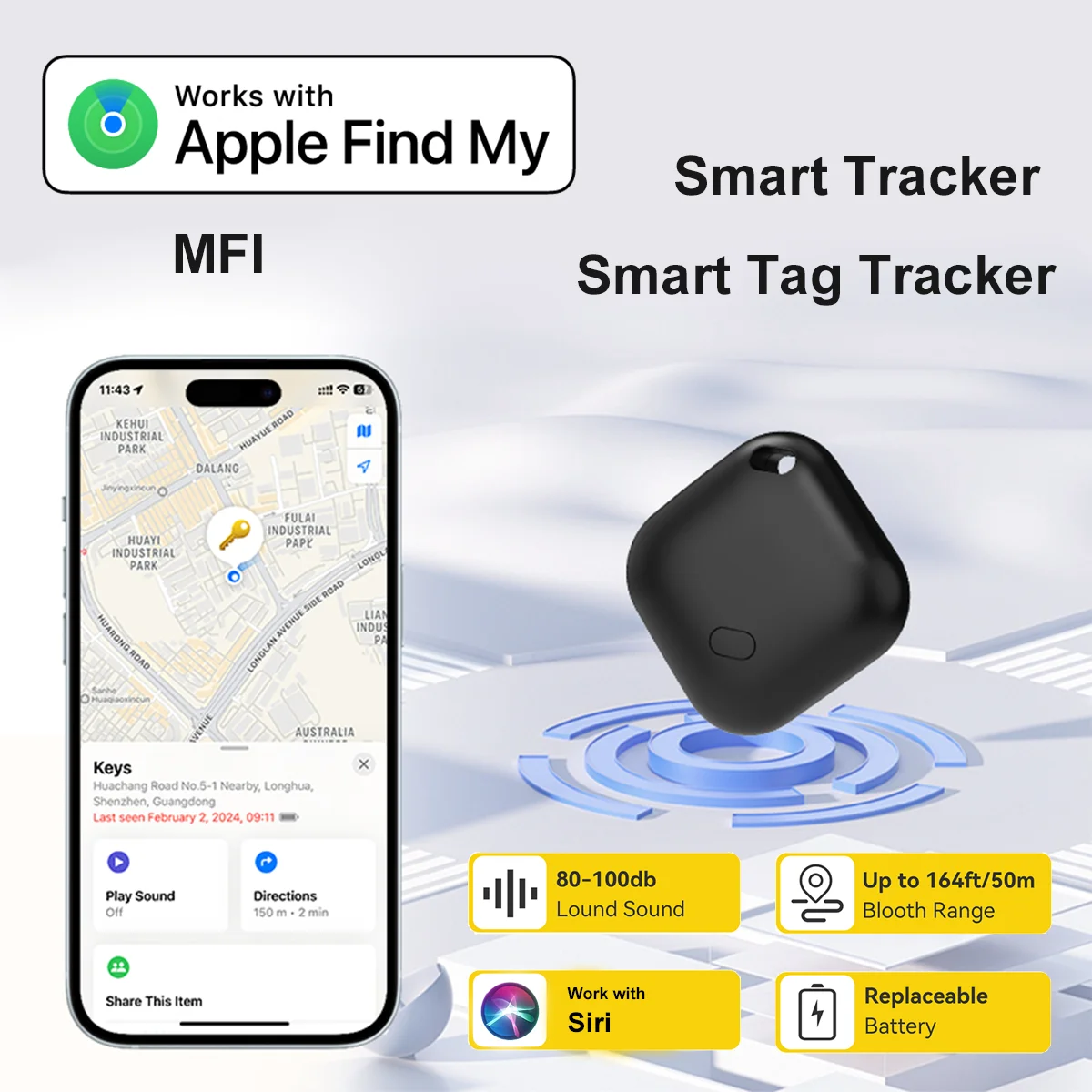 Air Tracker Tags for Apple Find My