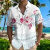 Men's Shirt Summer Hawaiian Parrot Lapel Outdoor Street Short Sleeve Fashion Comfortable Streetwear Fashion Designer Soft Breath 2