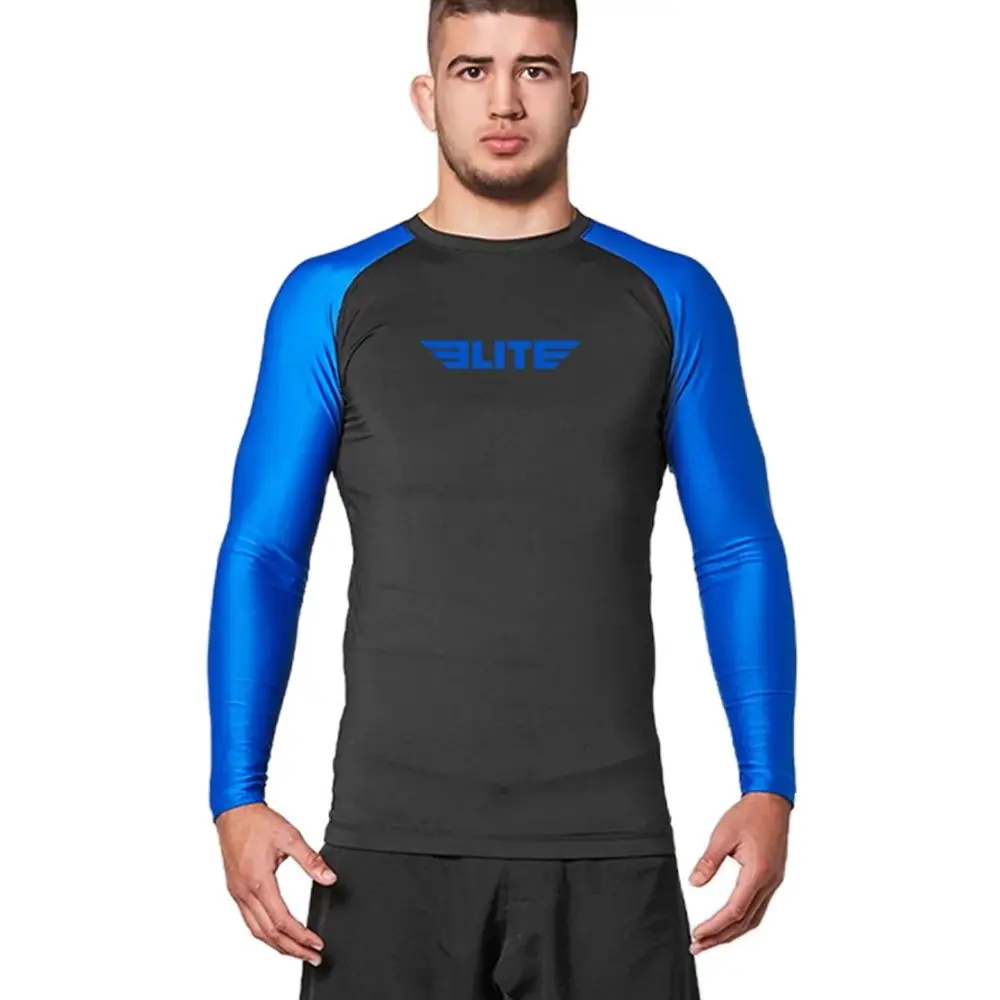 New Wrestling Tops Boxing Long Sleeve Shirts Rashguard Fitness Clothing Quick Dry Breathable Lightweight Clothing Gym Sportwear