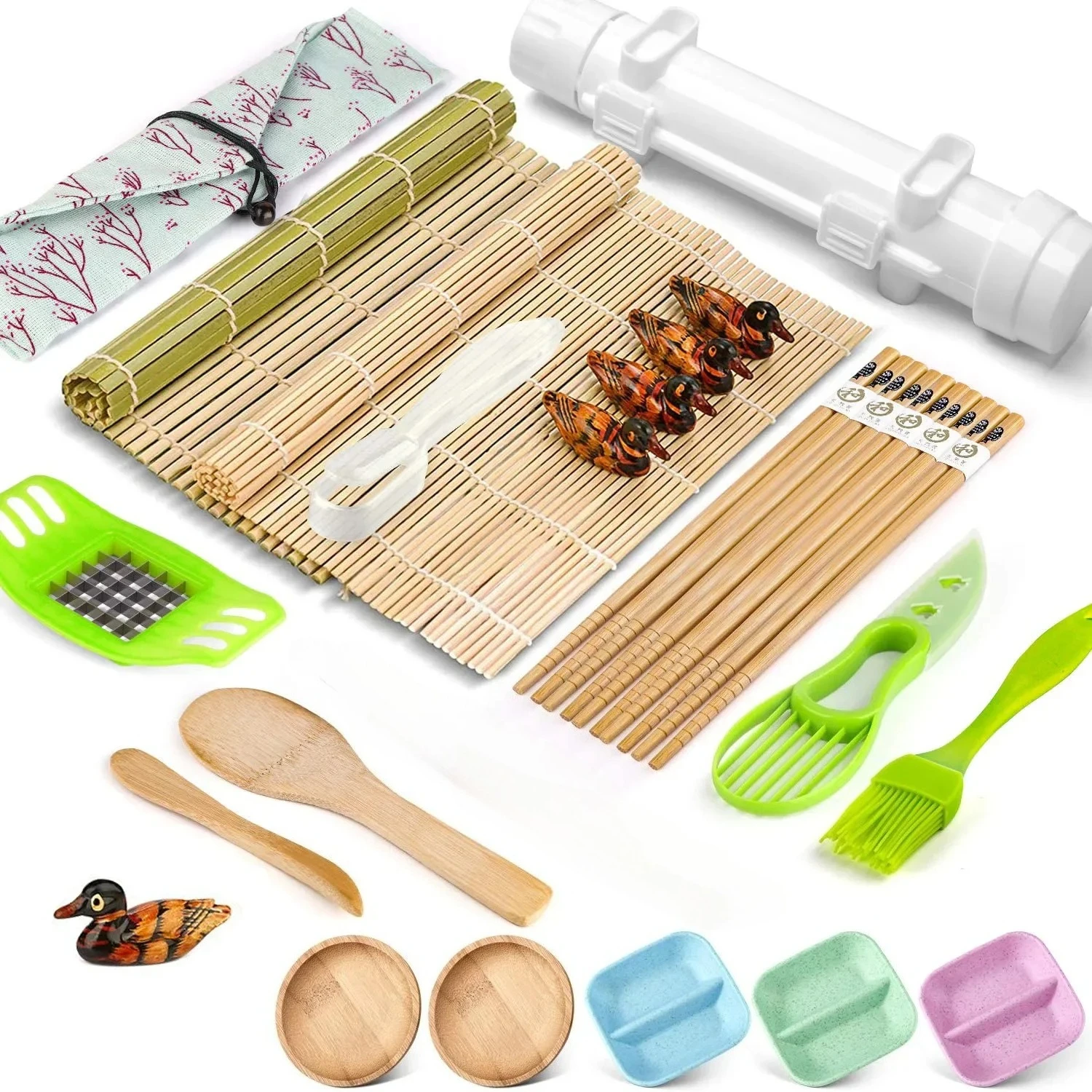 Kem S Sushi Kit Complet Prépapation Fabrication Sushis Makis 11