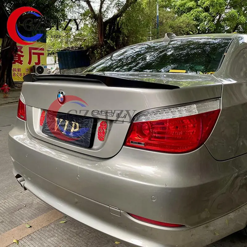 For Bmw 5 Series E60 M5 Abs Carbon M4 Style Spoiler 2004 2009 Rear