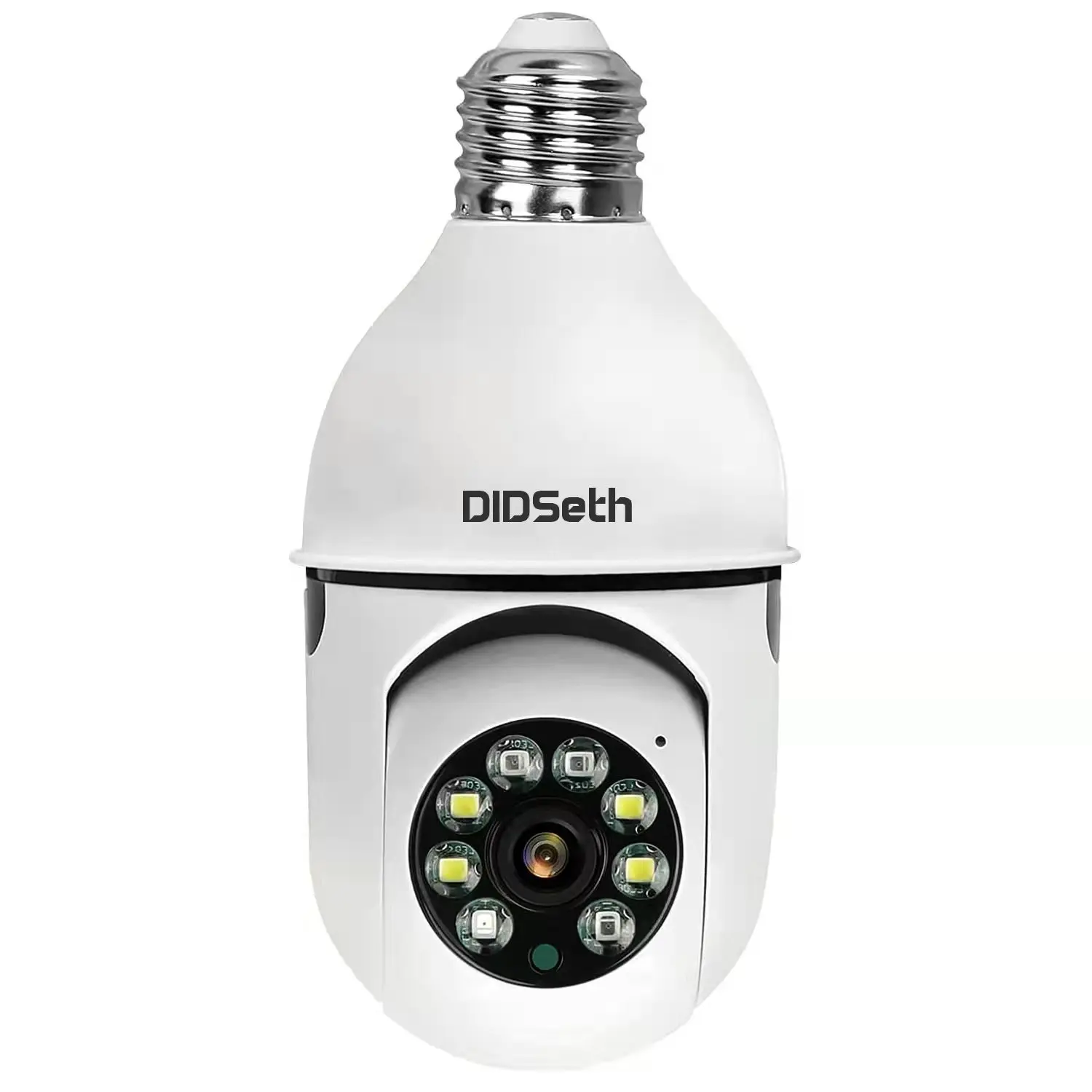 DIDSeth 2MP Light Bulb Camera E27 Socket Auto Tracking Full Color Night Vision Waterproof Two-way Audio Wireless Security Monito