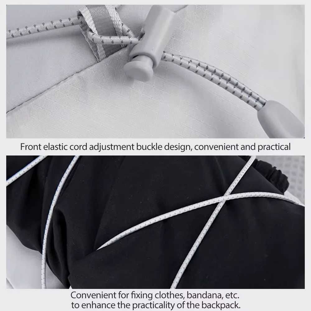 Outdoor Trail Running 5L Ultralight Backpack Hydration Jogging Vest Men Breathable Marathon Bicycle Bag Water Bottle 500ML/2L Hydration Backpack Running Hydration Vest