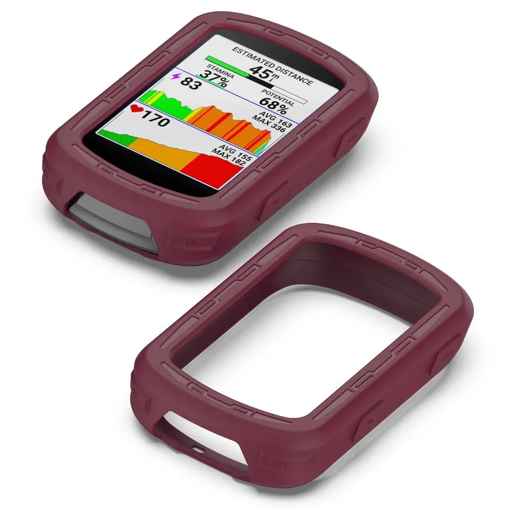Bumper Protective Case Soft Anti-collision Bumper Protector Silicone Protective Case Cover For Garmin Edge 840/540