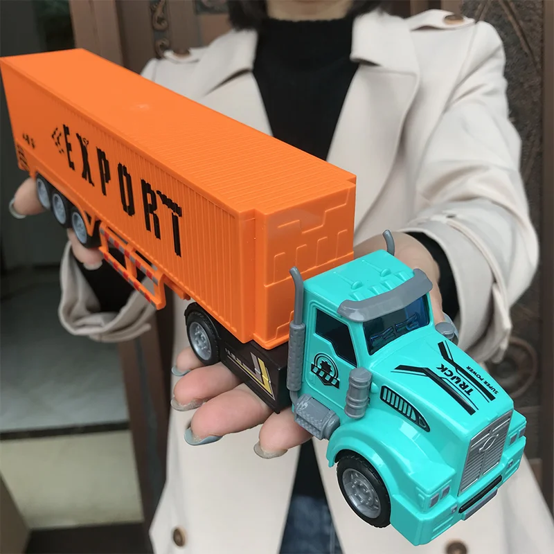

RC Engineering Car Transport Vehicle Electric Heavy Transport Truck Dump Truck Boy Wireless Remote Control Traffic Car Model Toy