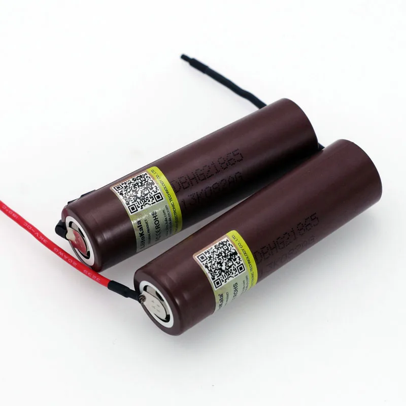 

20PCS Liitokala for HG2 18650 3000mAh electronic cigarette rechargeable battery high-discharge, 30A high current + DIY Linie