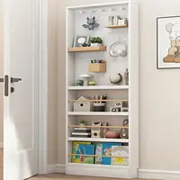 behind door bookshelf,Toddler Bookshelf,Storage Cabinets,Organizer for Toys and Books,Storage rack with perforated board,for 1