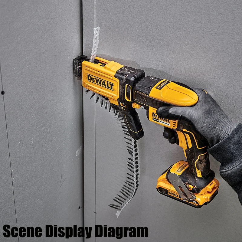 DEWALT XR Drywall Screw Gun With Collated Attachment DCF620 DCF6202 Brushless 360 Degree Rotation Nail Gun Bare Tool