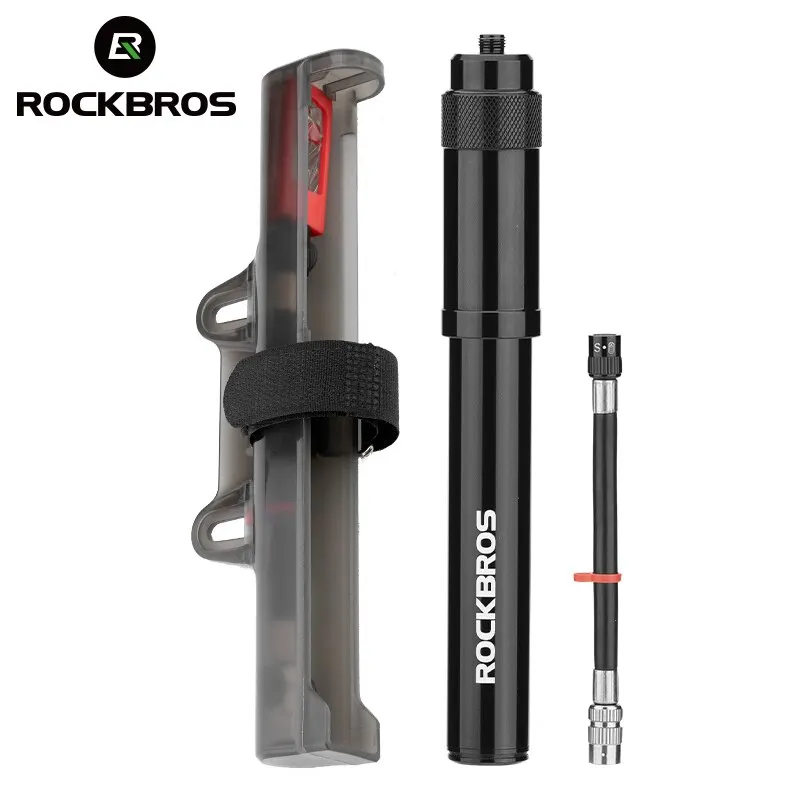 Bike Pump Portable Aluminum Alloy 260PSI for MTB Road Motorcycle
