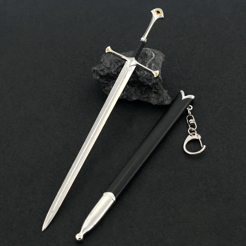 

22cm Narthil The Lord of the Rings Earendil Aragorn II Film Peripheral Metal Sword Weapon Model 1:6 Collection Decoration Crafts