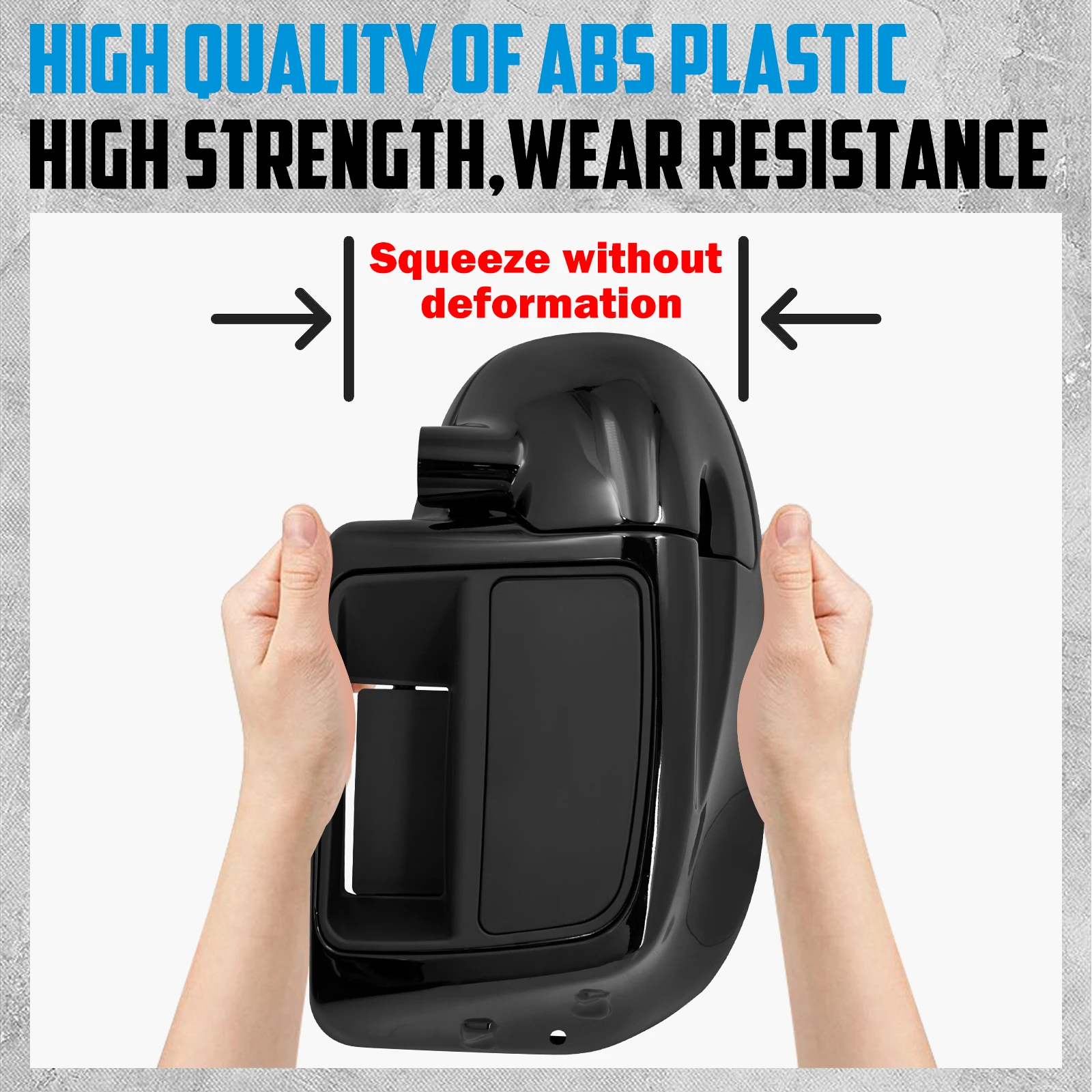 TCMT Carénage Inférieur Ventilé Avec Haut-parleurs De 16,5 Cm Pour Harley Touring Road King Road Glide Street Glide Electra Glide