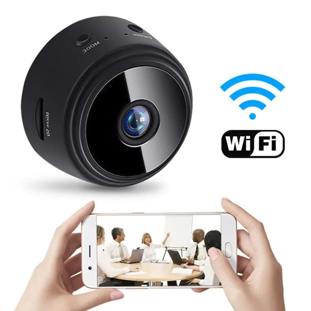 Wifi Mini Camera 1080P Security MonitoringWireless Remote Night Vision Video SurveillanceSmart Home Mini DV Cam A9 HD Camera 1