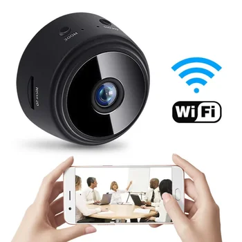 Wifi Mini Camera 1080P Security MonitoringWireless Remote Night Vision Video SurveillanceSmart Home Mini DV Cam A9 HD Camera 1