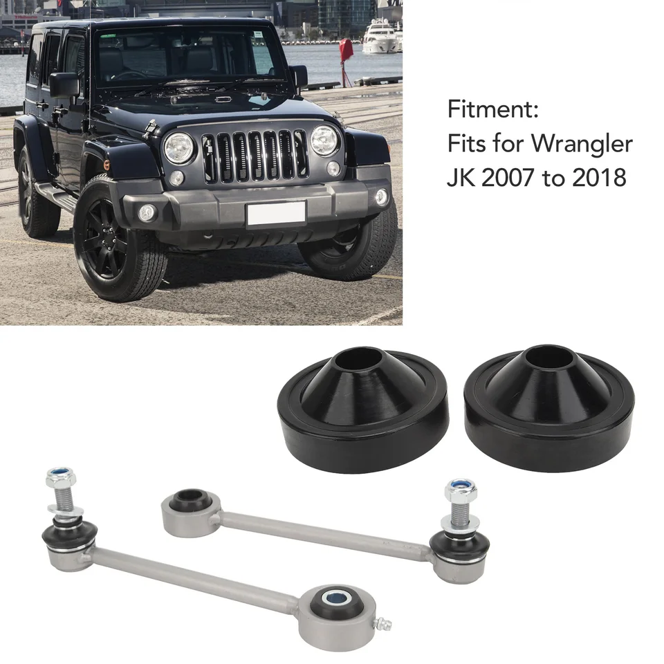 ラングラーJk 2007-2018用スペーサービレベリングキット,プルロッド