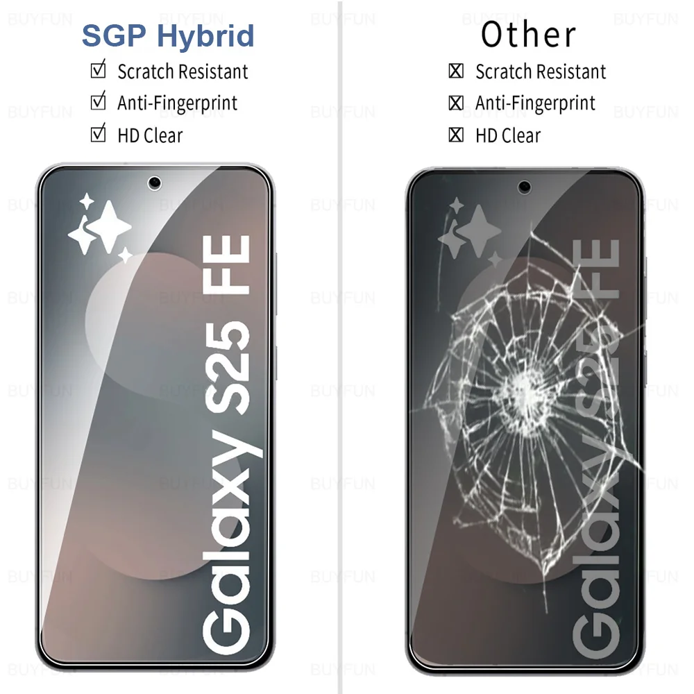 Clear Tempered Glass Screen Protector - Case Friendly (2-Pack)